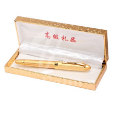 Best Gift and Promotional Fountain Metal Pen with Gold Box